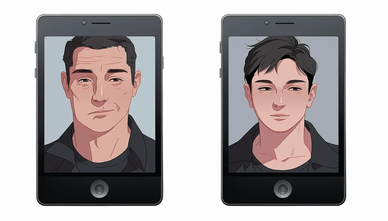 Original adult editorial illustration for Adult material on a personal device: privacy by design