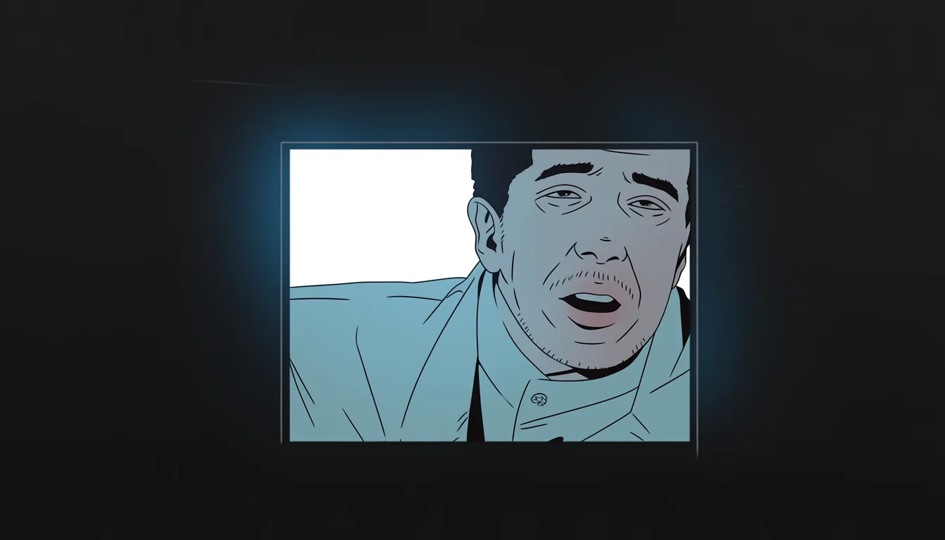 Original adult editorial illustration for The craft behind the Adult Swim look, and why it works